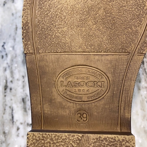 LASOKI European leather men’s shoes Size 39 NWT - Picture 7 of 10